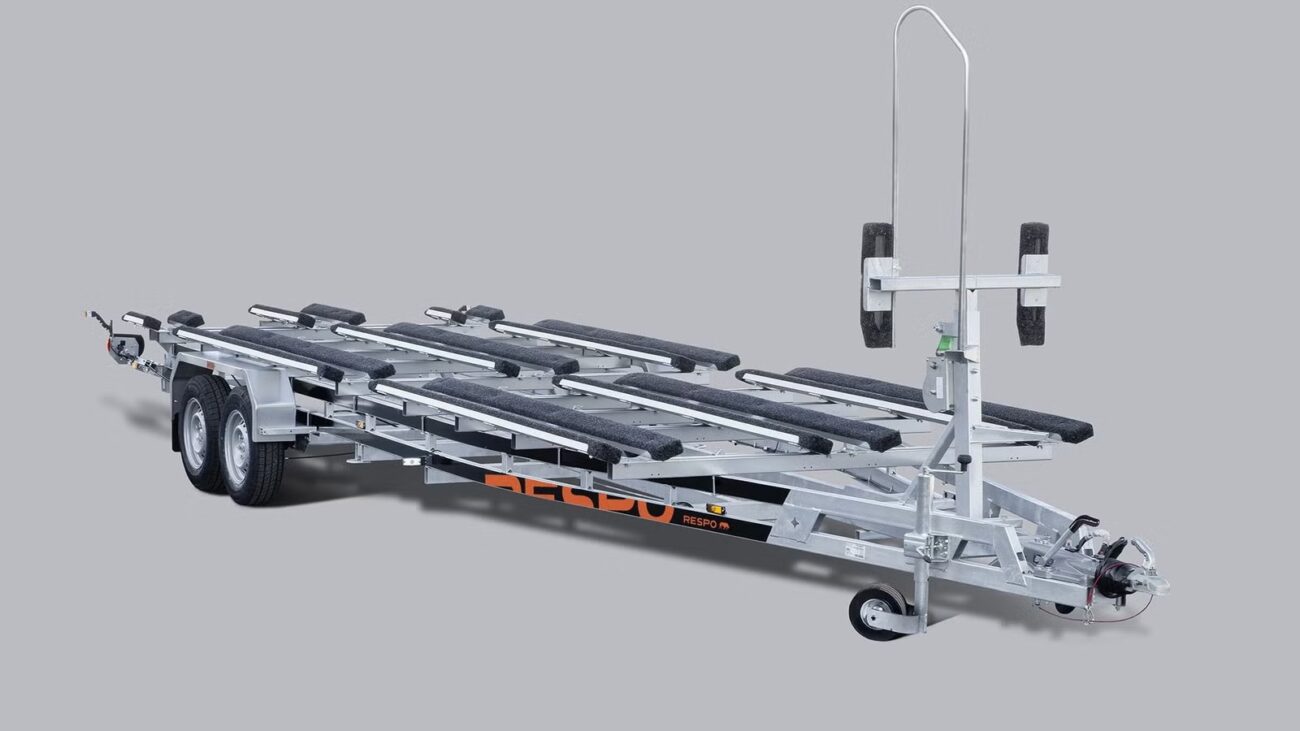 Pontonboot Anhänger